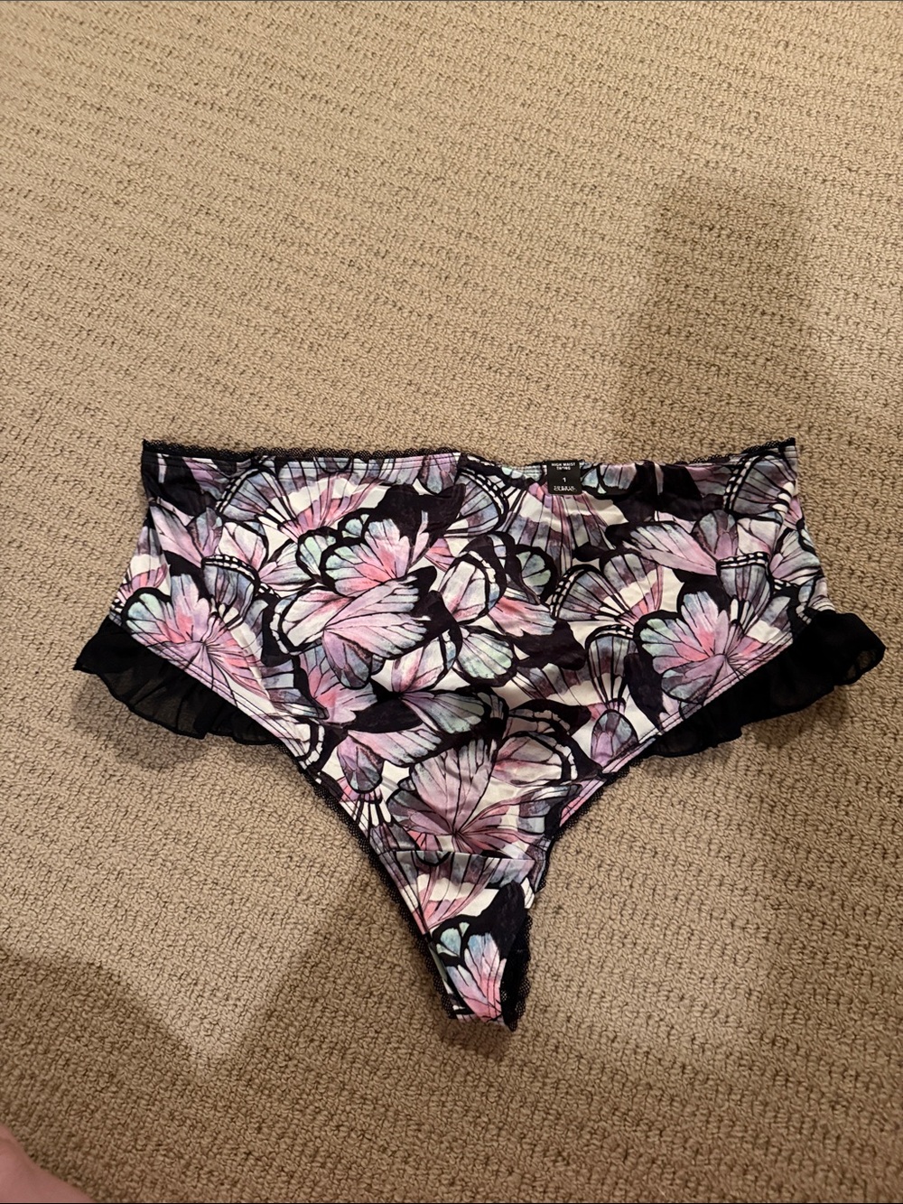 Torrid High Waist Ruffle Thong